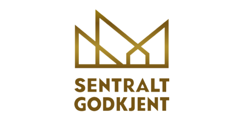 Sentralt godkjent. Logo.